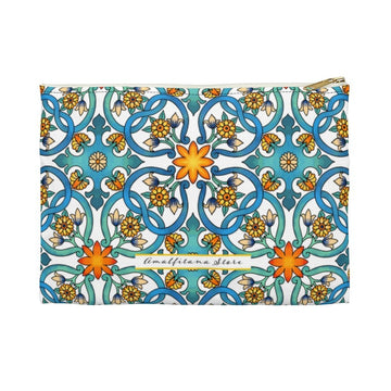 Positano Ceramic Tiles Accessory Pouch - AMALFITANA STORE